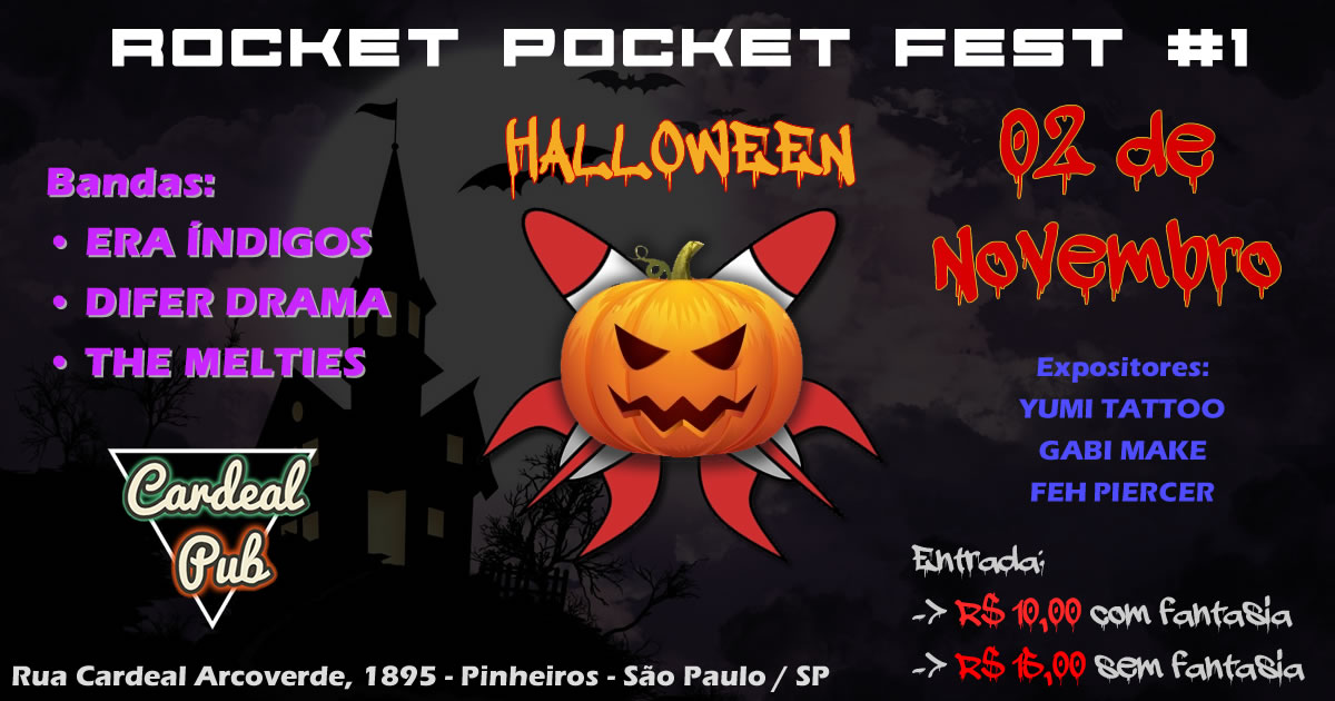 Festas de Halloween aterrorizam São Paulo nesse final de semana